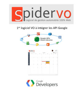 Votre agenda Google intégrè à SPIDER VO !
