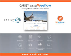 CARIZY.COM choisi SPIDER VO pour la gestion et diffusion de ses véhicules !